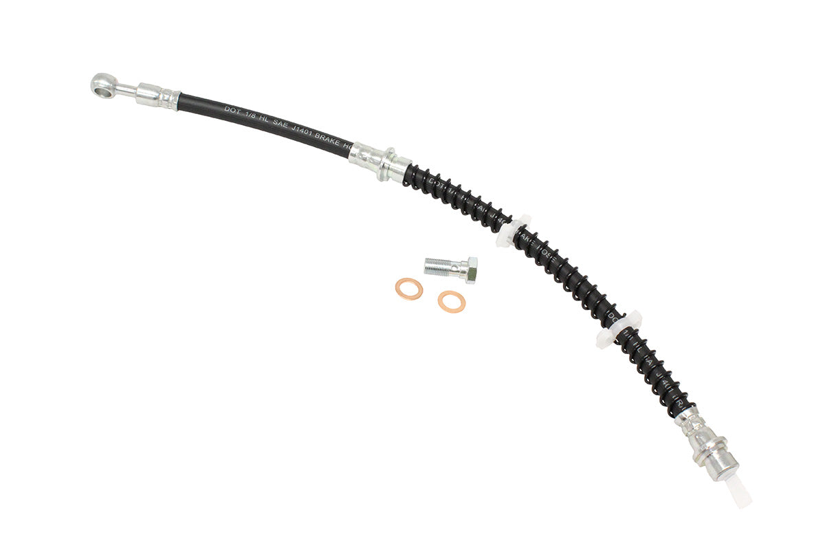 Hose - brake - front brakes - rh - front - f1