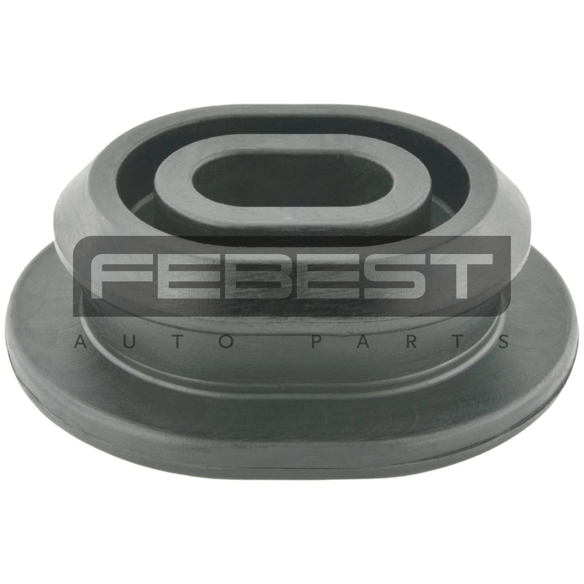 Mount rubber radiator