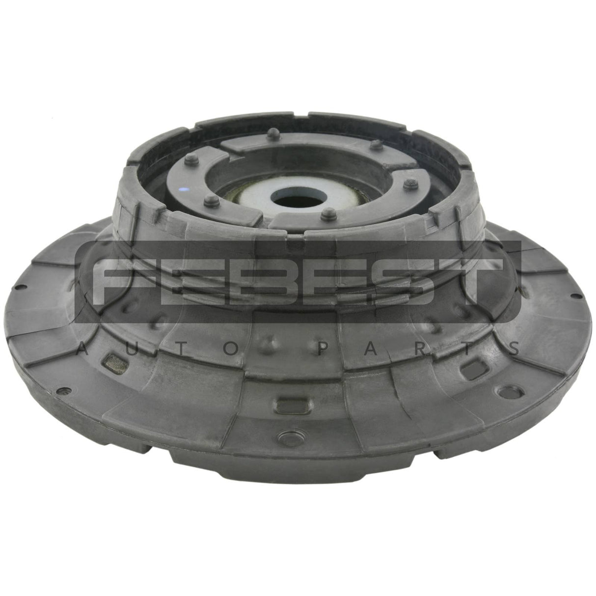 Front shock absorber mounting