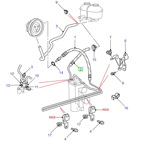 HOSE ASSY - Low Pressure