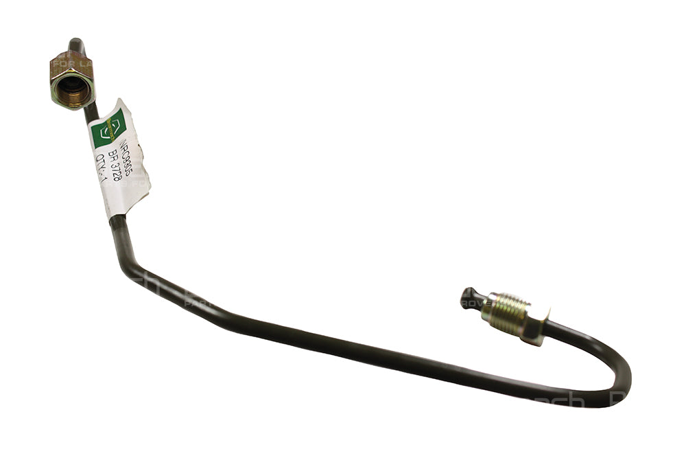 Left Front Brake Tube Assembly - Caliper (Rear Drum Brakes)