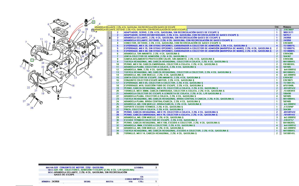 Sealing Washer Manifold