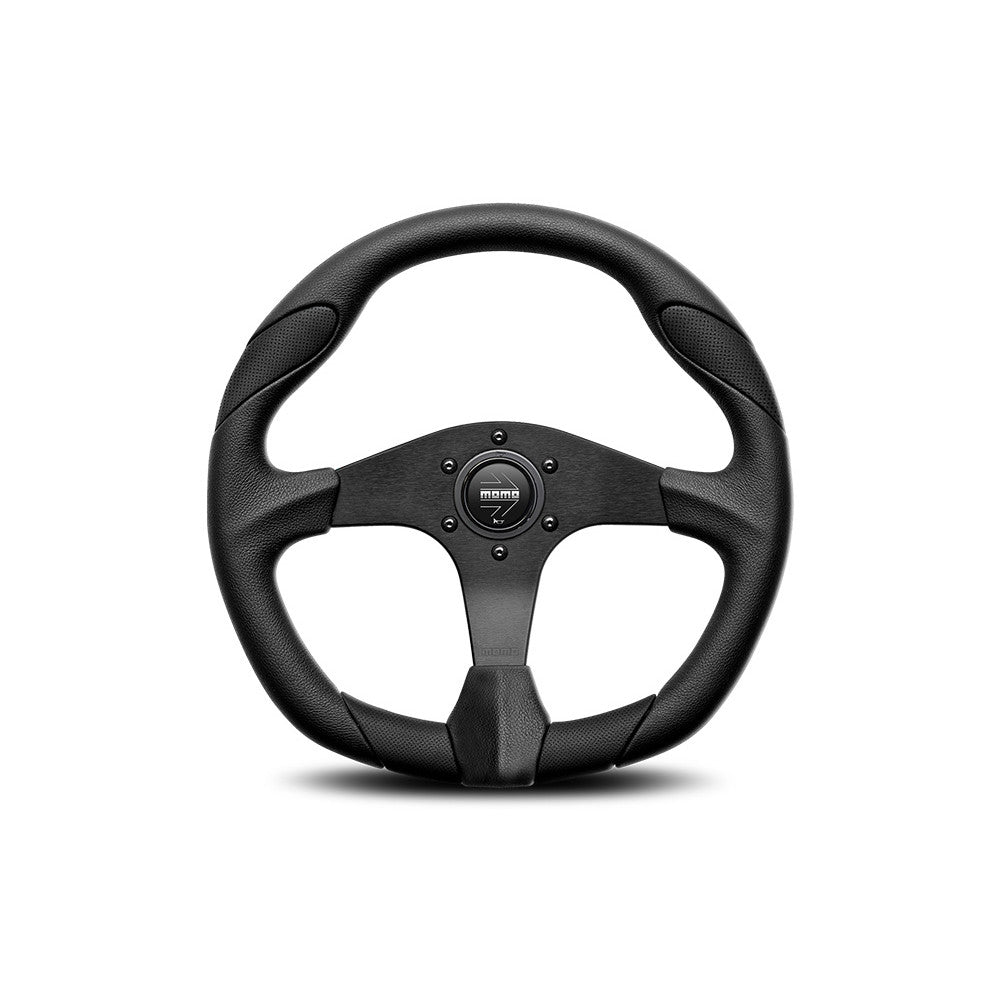 Steering Wheel Quark - Black/Airleather 350mm - VQUARK350BLKL