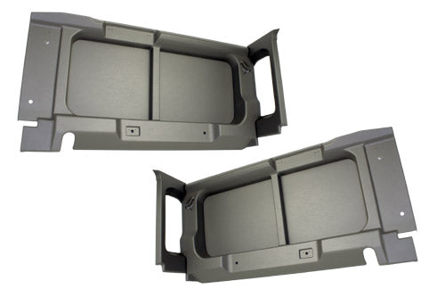 90 without window cut-outs - rear side panels - dark grey - 90