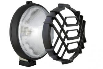 Driving Lamp Kit 17,5cd - H3 12V 55W Ø160- Crystal Clear - Black Case - Anti-impact Protection