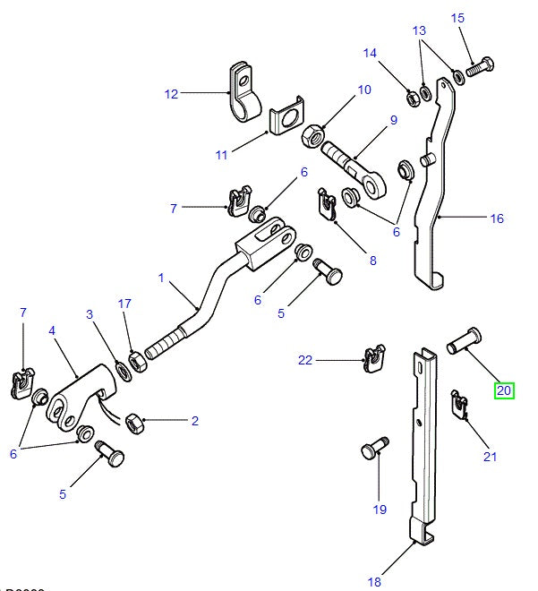 Clevis pin