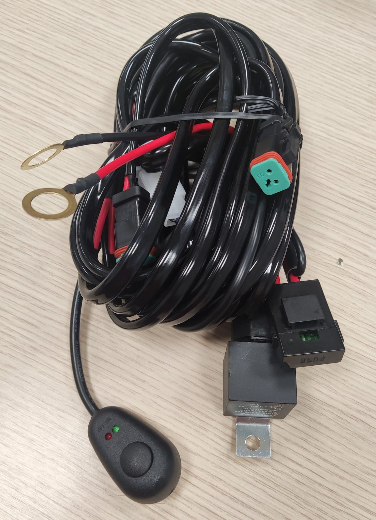 Led Long Range Headlight Installation Cable Kit