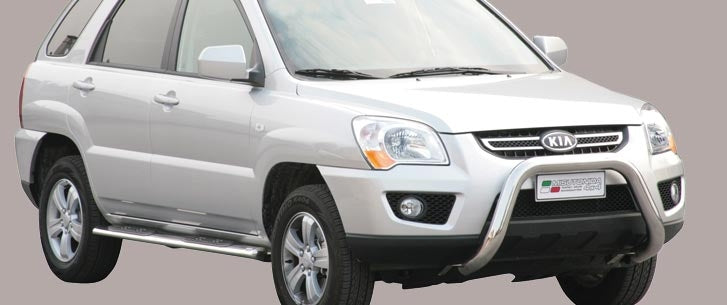 Grand Pedana (Side Bars with Steps) Inox