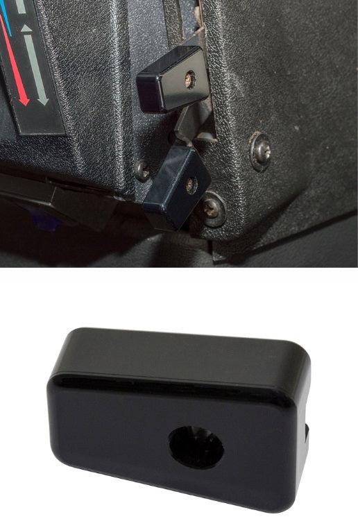 Defender Heater Controls - Aluminium Black - ALLMAKES