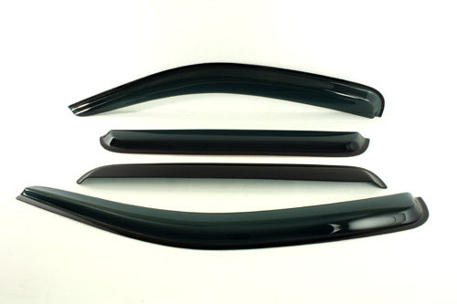 Terrafirma wind deflectors for nissan navara 2004-2015 (set of 4)