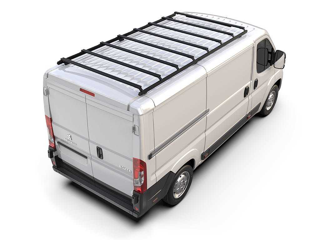 Peugeot Boxer (L2H1/136in WB/Low Roof) (2014-Current) Slimpro Roof Rack Kit