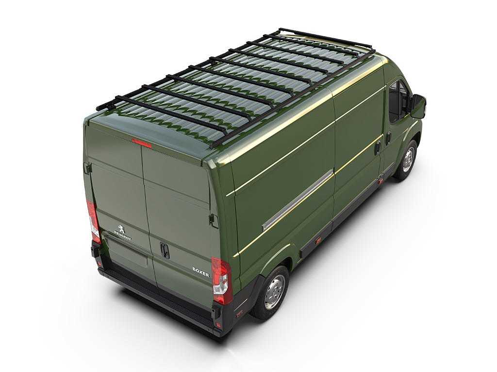 Peugeot Boxer (L3H2/159in WB/High Roof) (2014-Current) Slimpro Roof Rack Kit