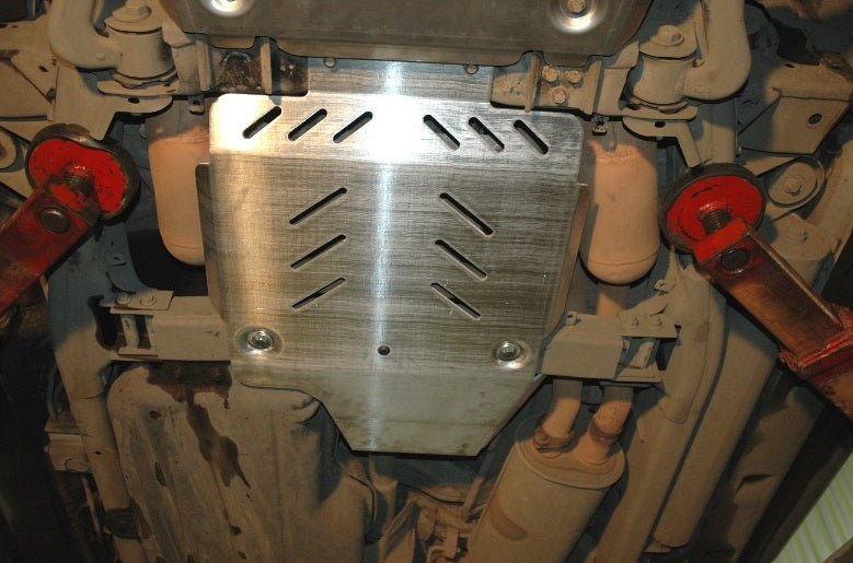 Transfer box and transmission case skid plate steel 2,5mm