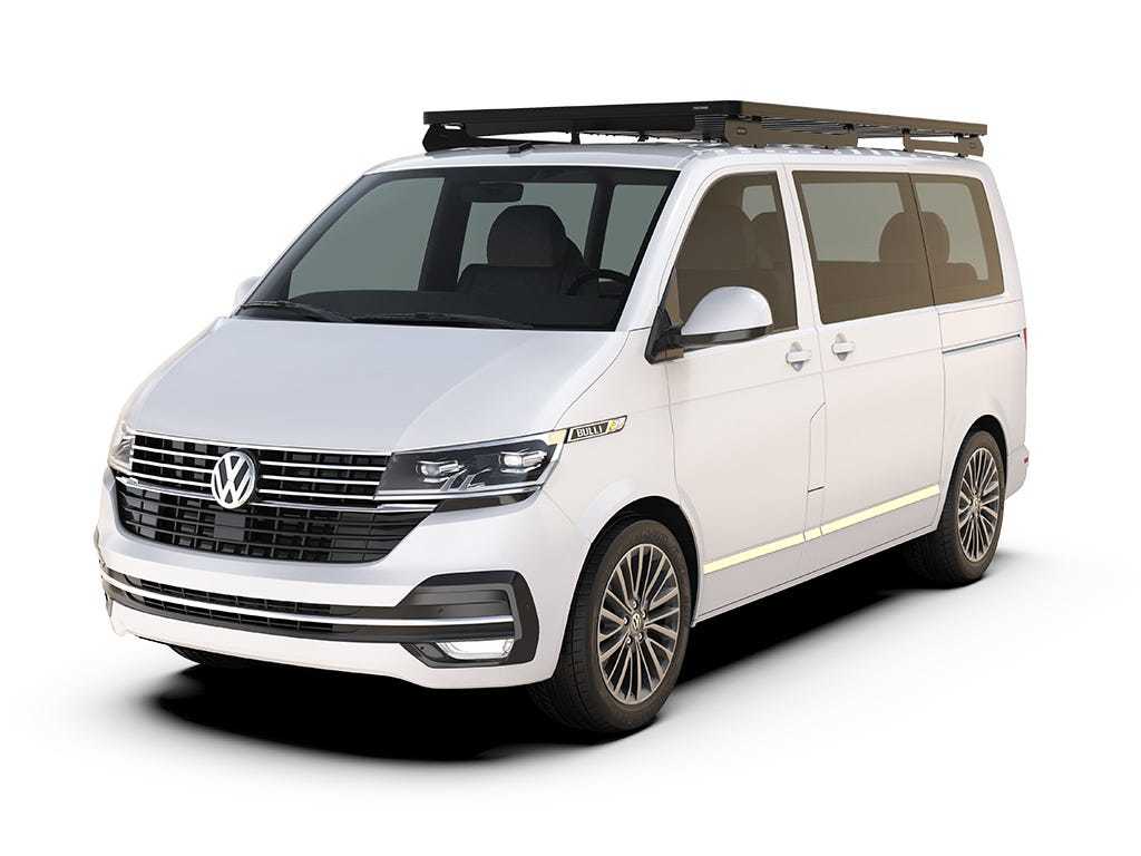 Volkswagen T6 / T6.1 Caravelle Transporter SWB (2015- Current) Slimline II Roof Rack Kit