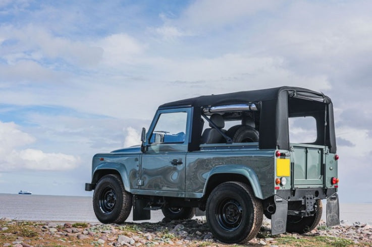 STAYFAST Tarp - Black Color - With Side and Rear Windows - EXMOOR TRIM