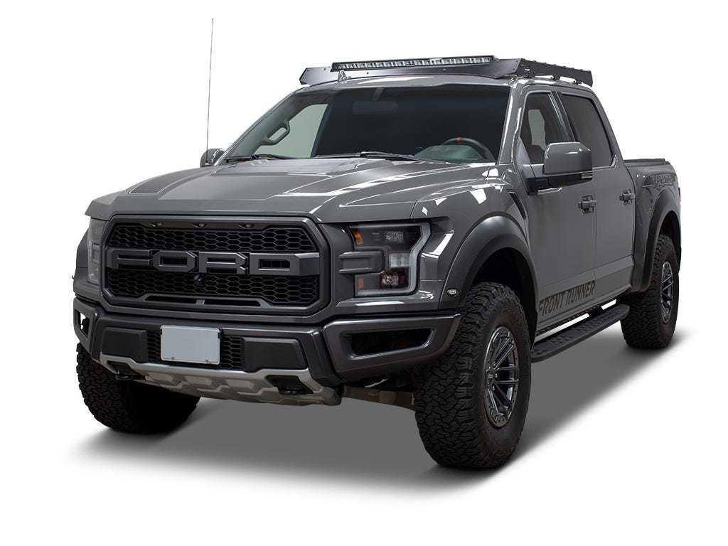 Deflector de viento para barra de luz Slimsport Rack 40” para Ford F150 Super Crew / con techo solar (2015-2020)