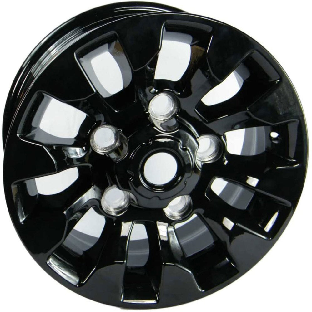Wheel Alloy Sawtooth 16"x7 - Black - OFFSET = +20mm - AG PARTS