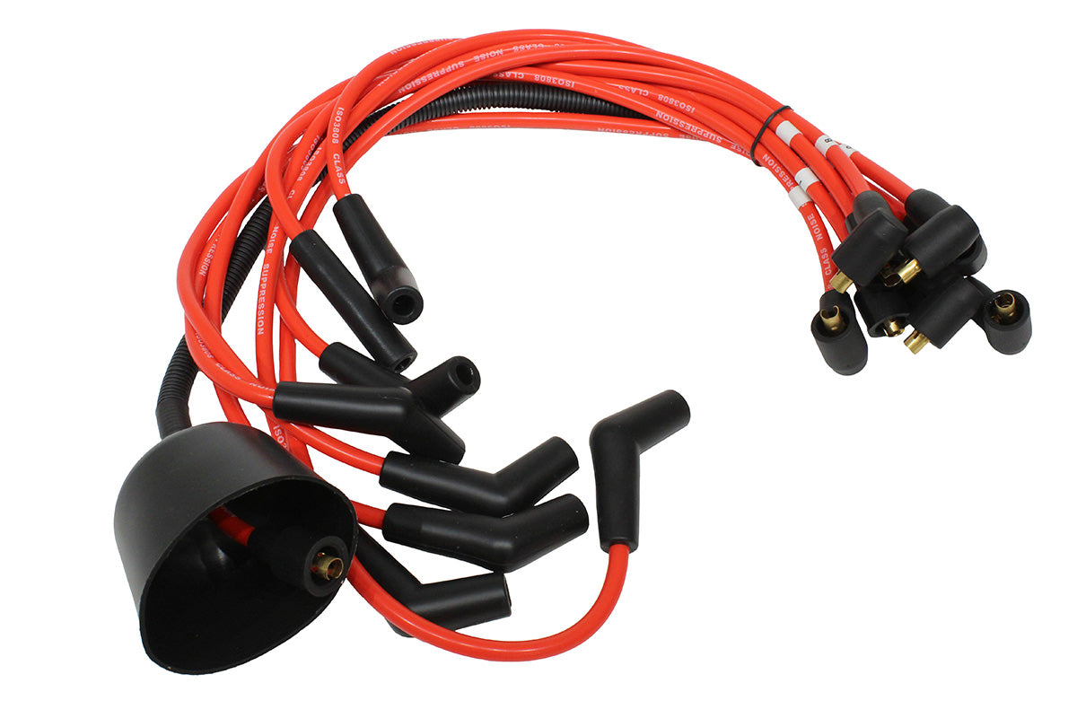 Ignition Lead Set - Red - ALLMAKES