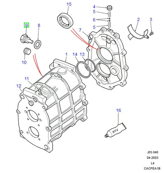 Drain Plug Gearbox Magnetic