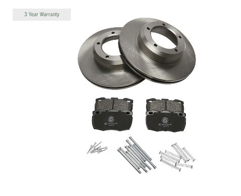 Front Brake Disc & Pads Kit
