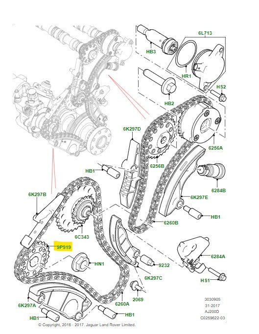 Tensioner - Timing