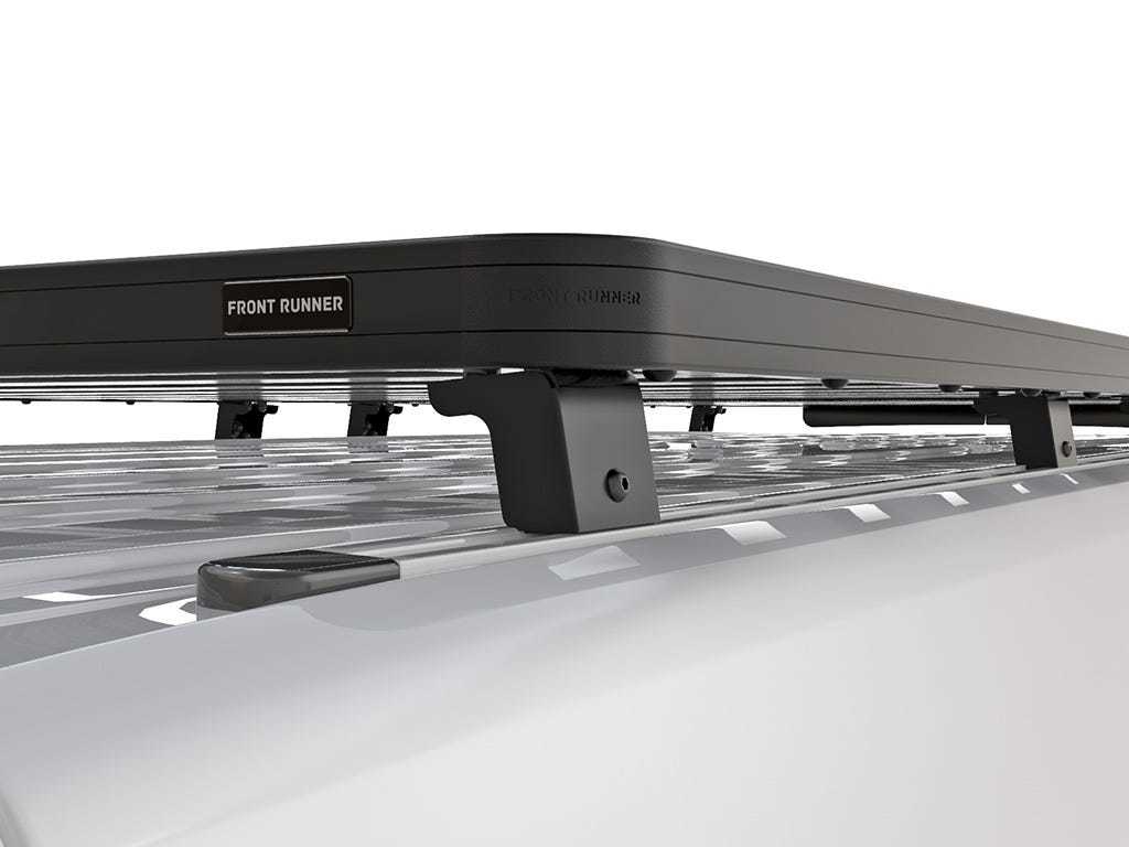 Mercedes-Benz Sprinter 170in/L3/LWB w/OEM Tracks (2006-Current) Slimline II Roof Rack Kit / Tall