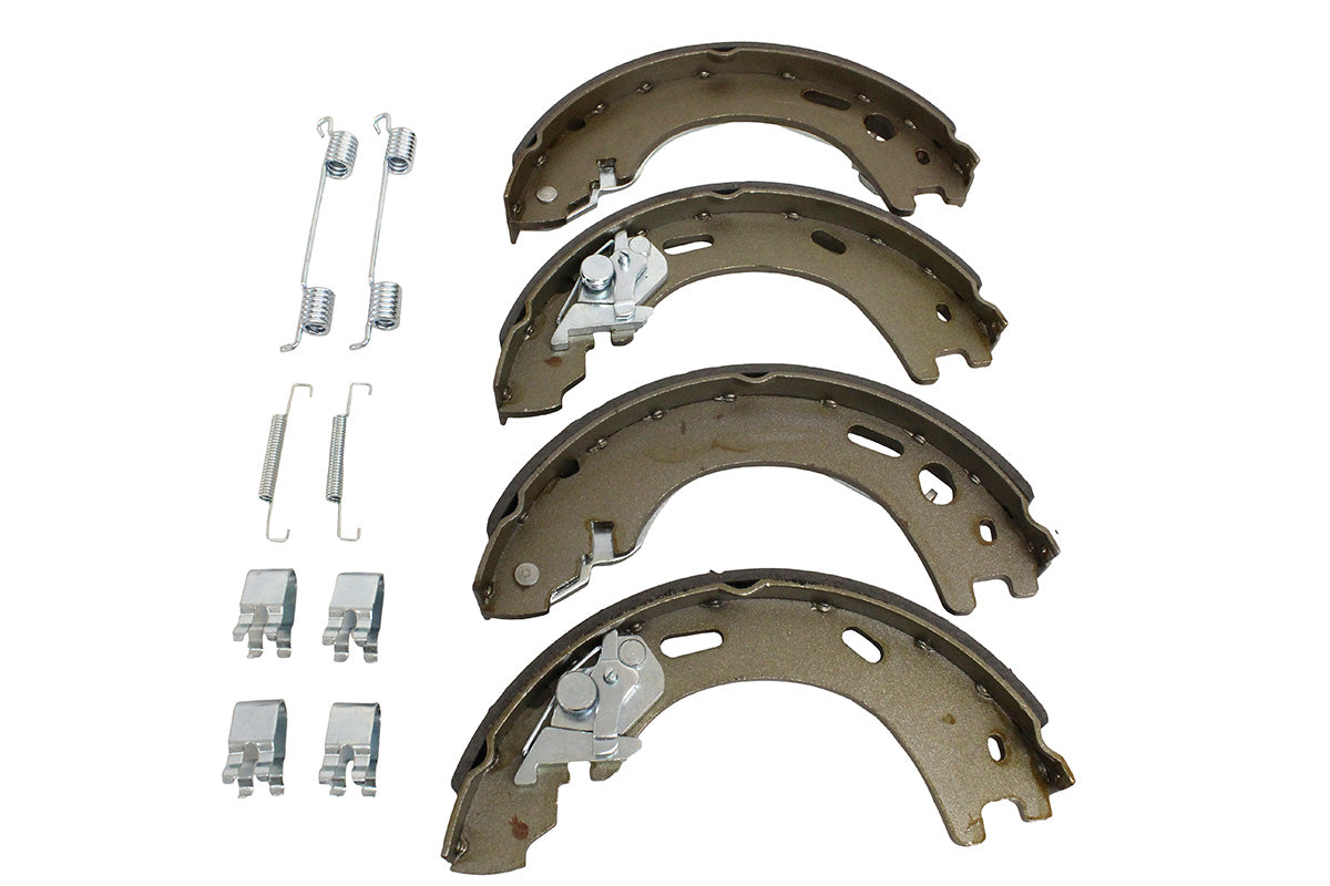 Axle set brake shoes no fittings - set of 4 - unibrakes - BREMBO