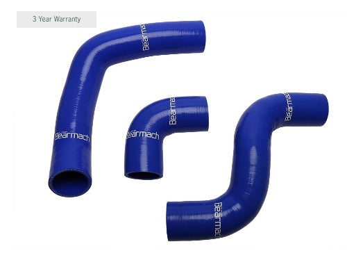 Silicone turbo hose kit in blue suitable for freelander 1 2.0l td4 (intercooler to inlet manifold/turbo) (3 hose kit)