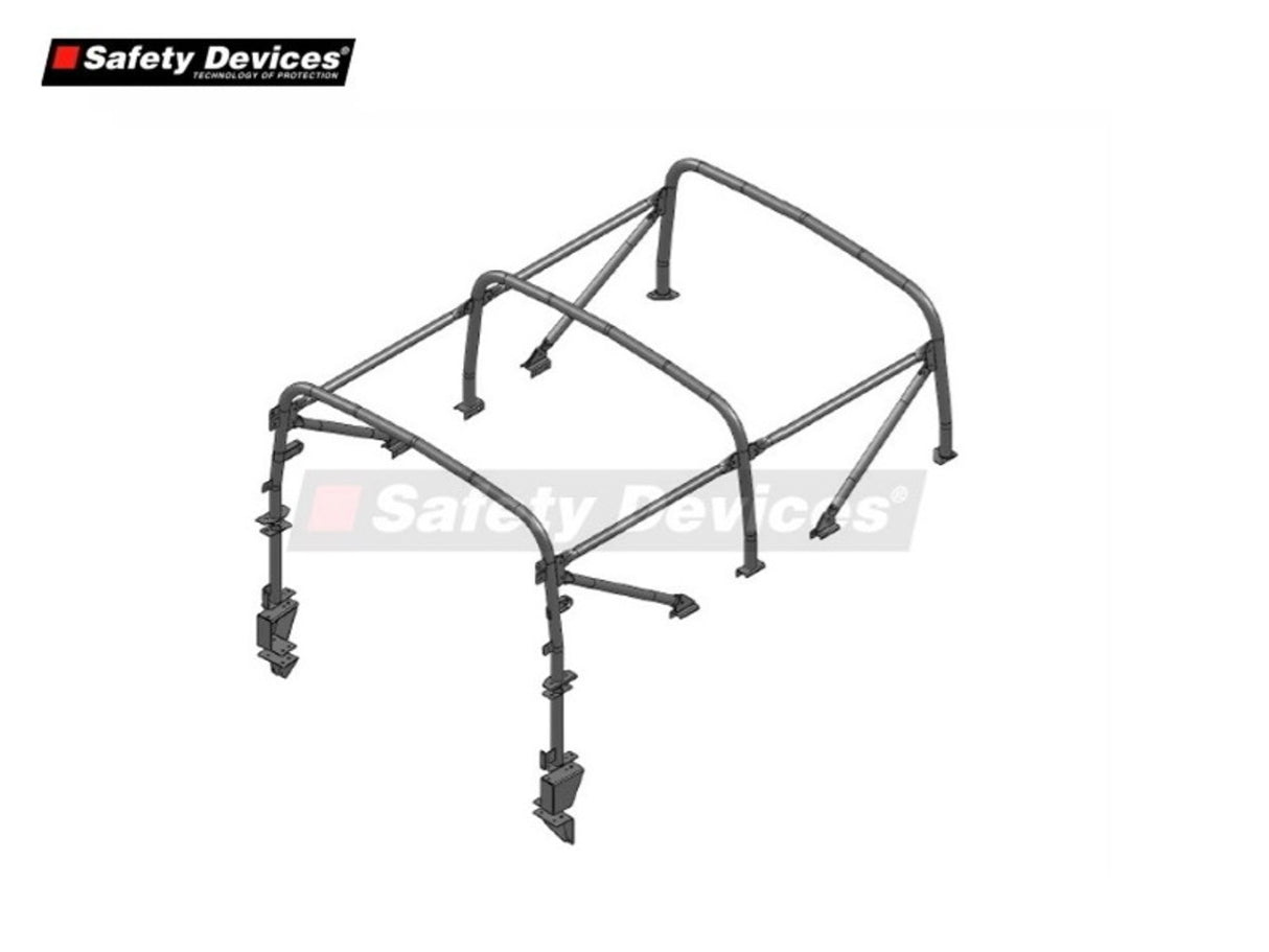 Roll Cage - Defender 110 Soft Top 2-door