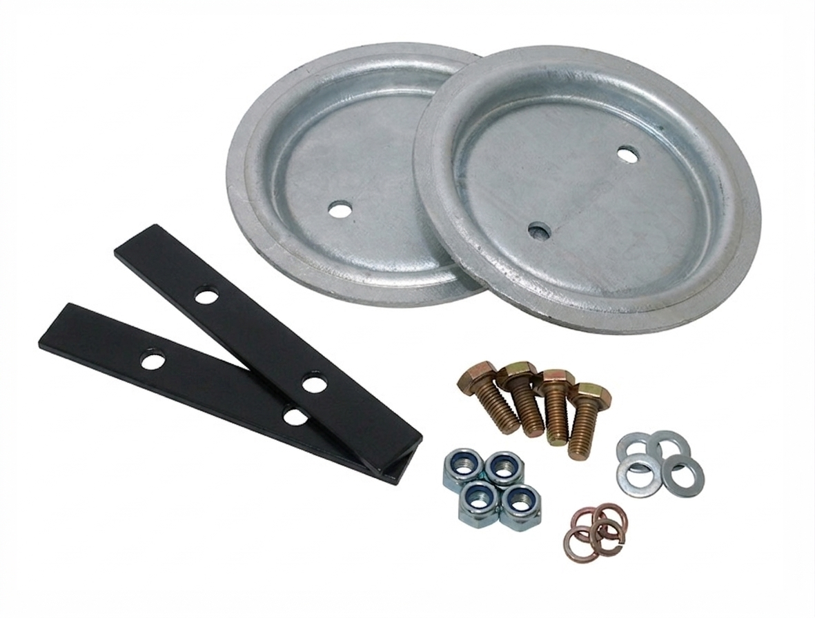 Spring Seat Lower kit Rear - Rear Axle - 110 & 130 - Galvanized - ALLMAKES