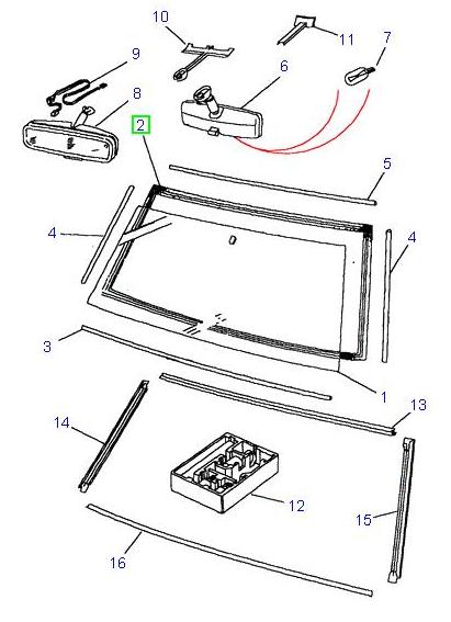 Seal Windscreen