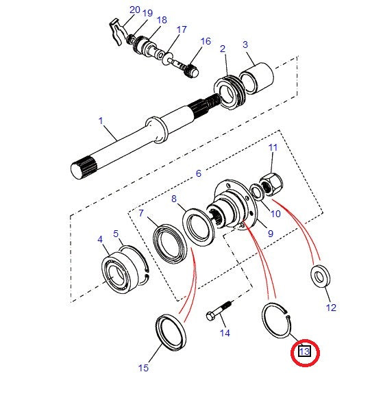 Circlip - Pack of 5 units - ALLMAKES