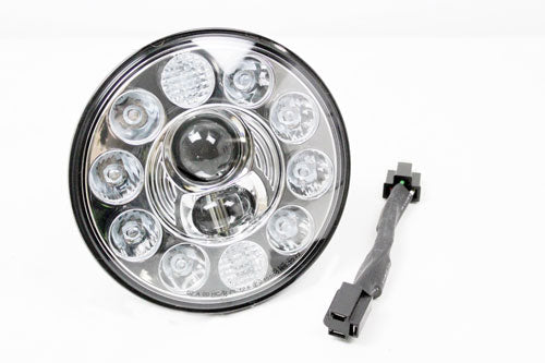 Terrafirma Duo-lux 7" LED Headlight (single) RHD - DEF