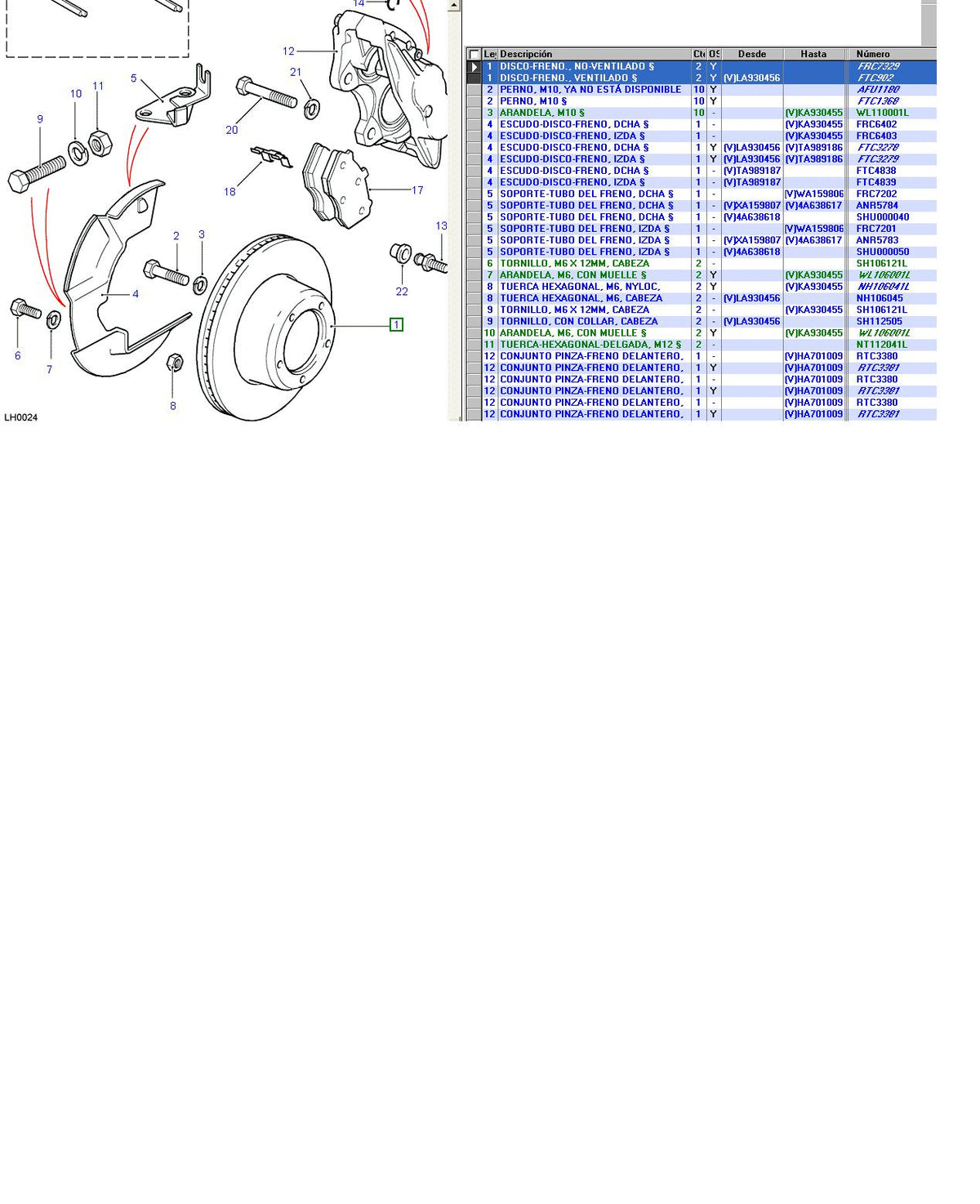 Front Brake Disc - Non-ventilated - Pair - ALLMAKES 4X4