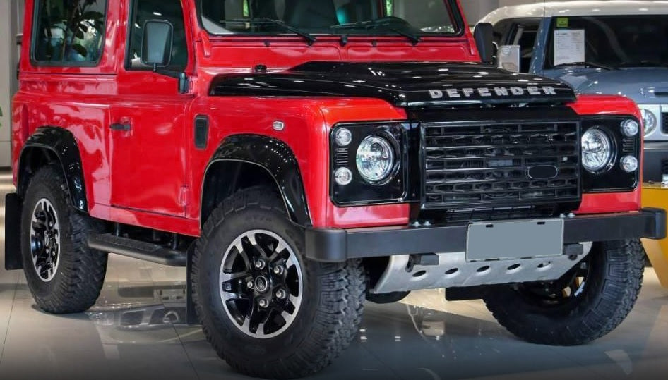 Honeycomb Grill - Black Matt - Defender