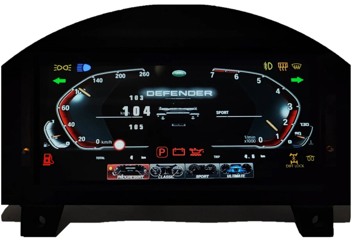 3D Digital Dashboard - Deluxe Model - AG PARTS