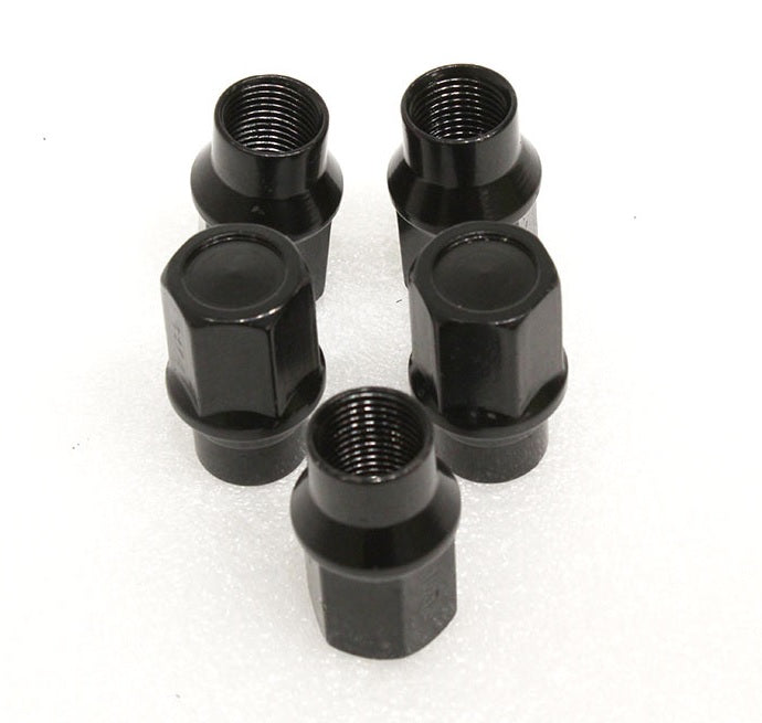 Wheel nut MACH5 - Pack of 5 - Black - MAXTRAC BLINDO