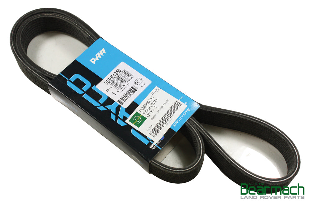 Drive belt - rr l322 - rrs 05-09 - 4.2 v8 s/chgd