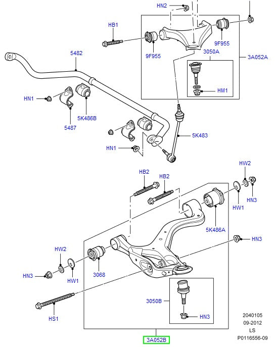 Front Suspension Arm - Right - Lower - PR2 ALLMAKES