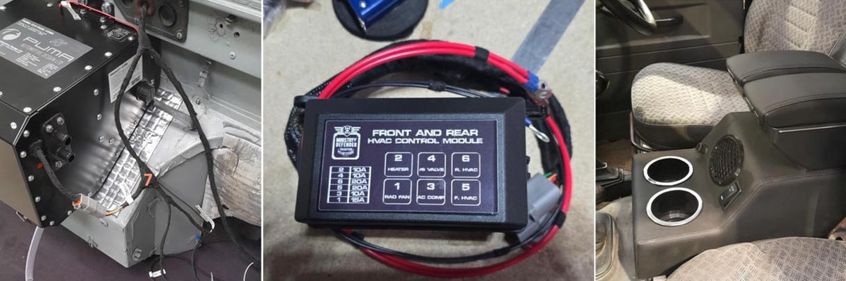 Rear air conditioning system for Defender - MINISTRY OF DEFENDER