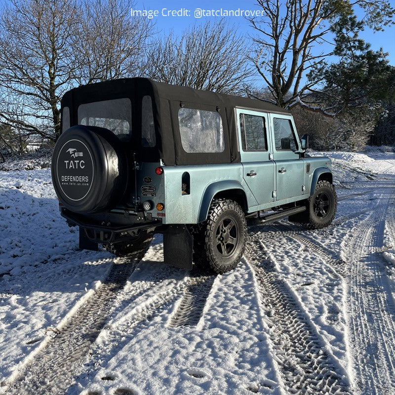 Stayfast Canvas - With Side and Rear Windows - Black - EXMOOR TRIM