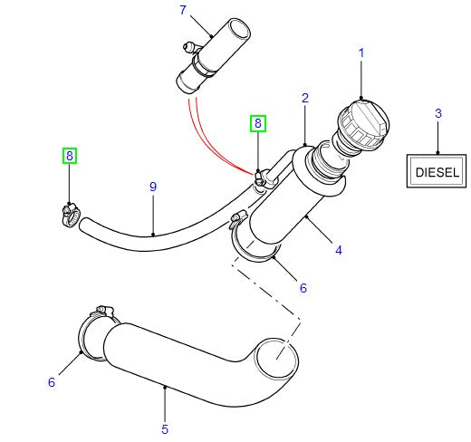 Clip - hose