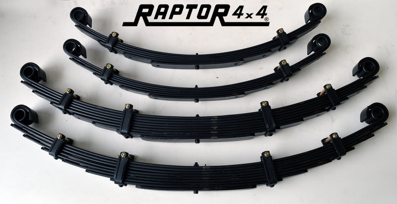 Kit 4 Leaf Springs - Front / Rear - Models 88 and 109 - Without silent blocks