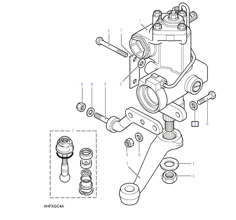 7/16" Washer - GENUINE LAND ROVER