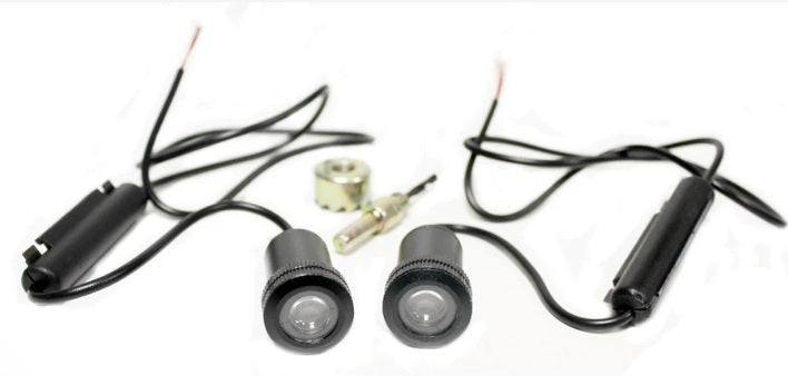 Pair of Land Rover logo puddle lamps/courtesy lamps