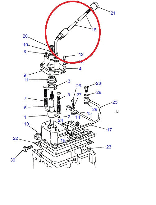 Gear Lever LT85