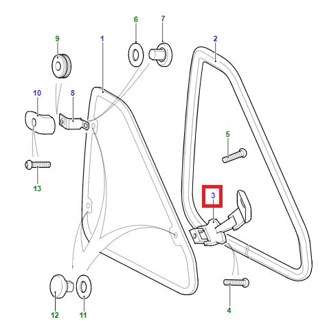 Articulated Plastic Latch