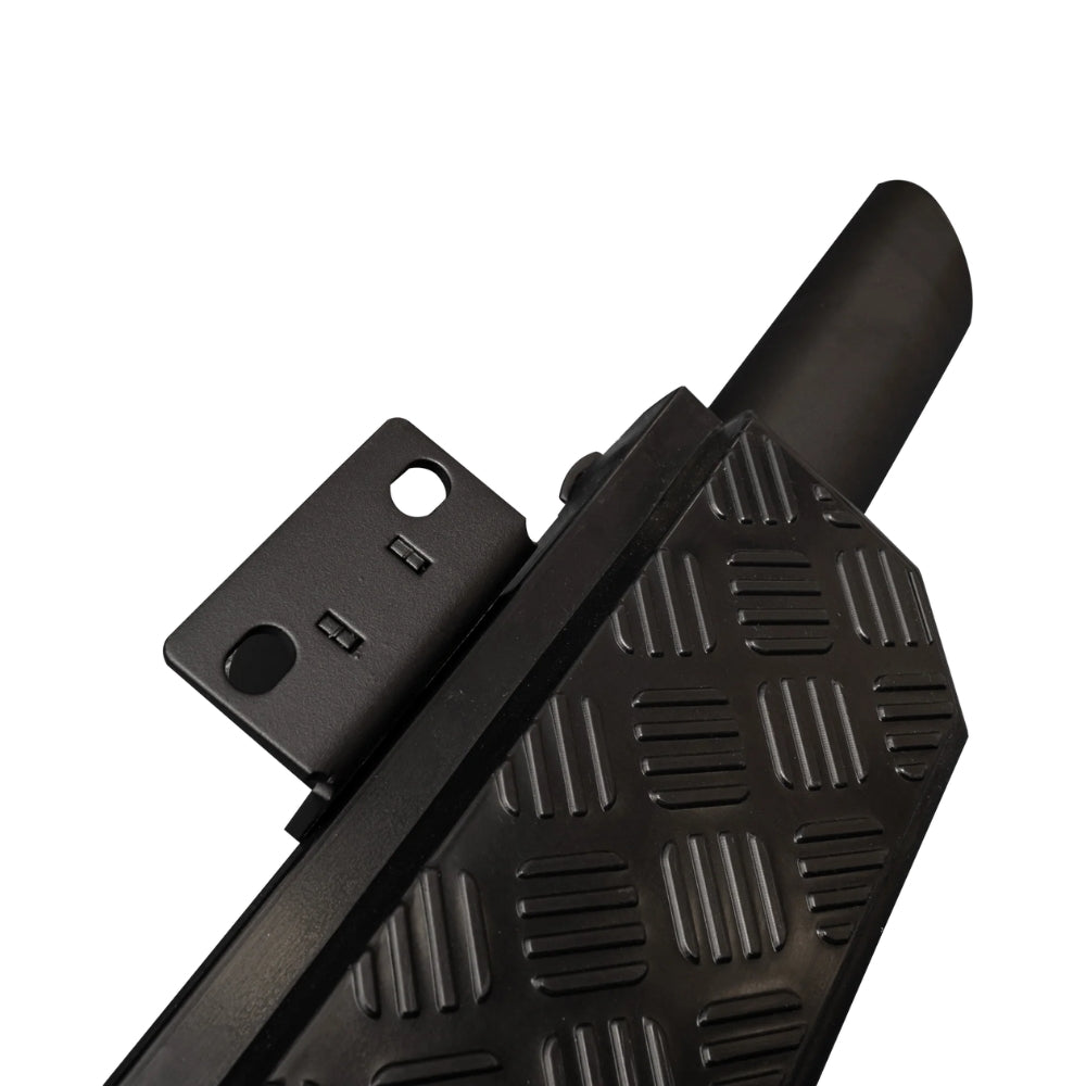 Side Steps - Black Shadow - Checkered Sheet Finish - URBAN