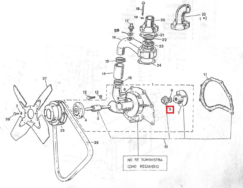 Seal Water Pump Stainless