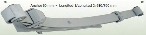 Rear Leaf Spring - Medium Load - AG PARTS 4x4
